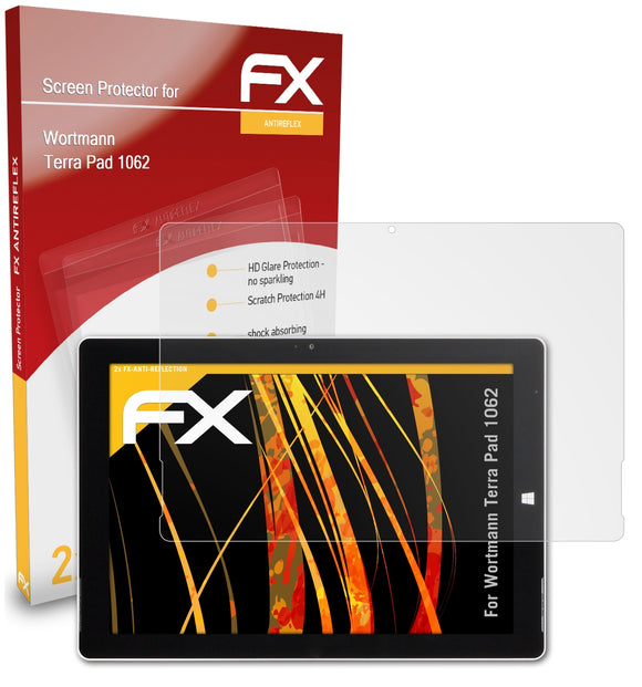 atFoliX FX-Antireflex Displayschutzfolie für Wortmann Terra Pad 1062