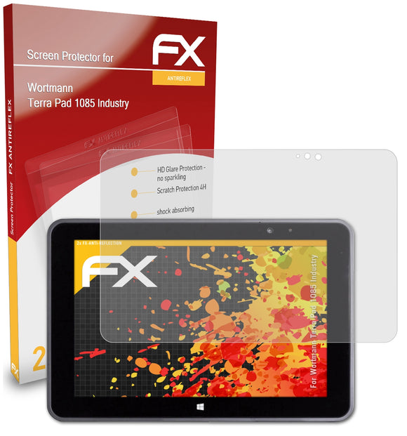 atFoliX FX-Antireflex Displayschutzfolie für Wortmann Terra Pad 1085 Industry