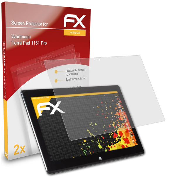 atFoliX FX-Antireflex Displayschutzfolie für Wortmann Terra Pad 1161 Pro
