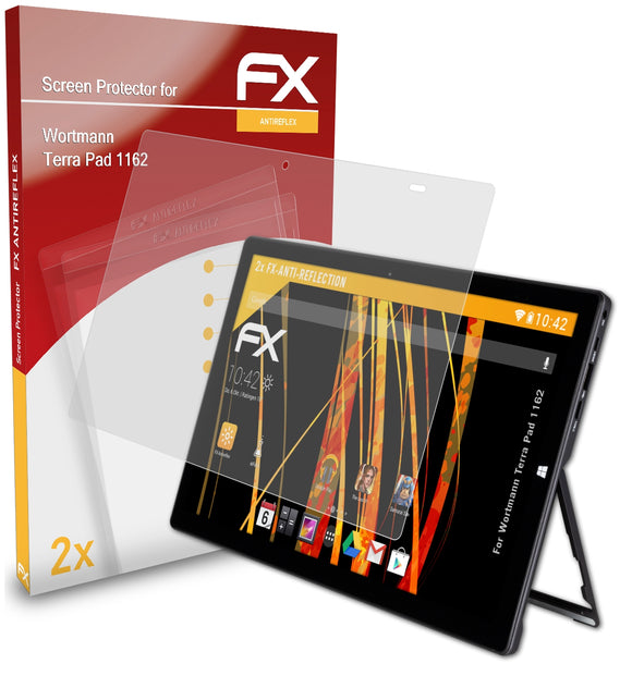 atFoliX FX-Antireflex Displayschutzfolie für Wortmann Terra Pad 1162