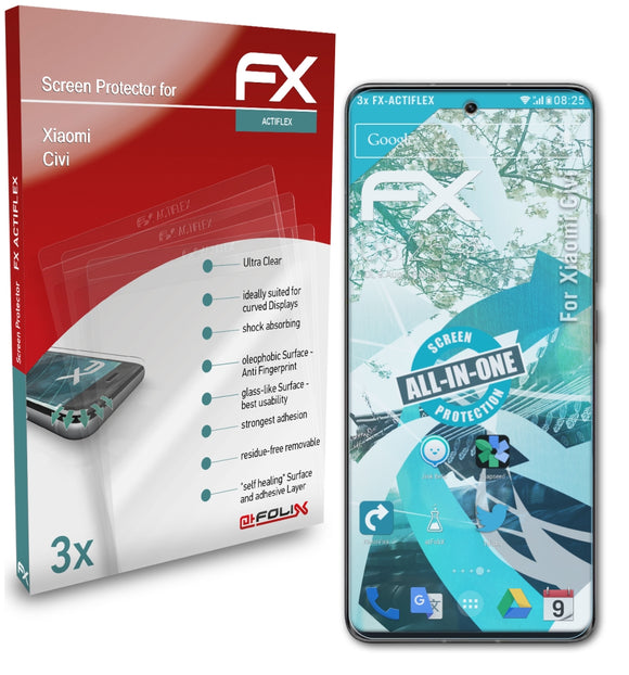 atFoliX FX-ActiFleX Displayschutzfolie für Xiaomi Civi