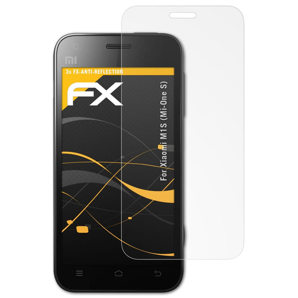 atFoliX FX-Antireflex Displayschutzfolie für Xiaomi M1S (Mi-One S)