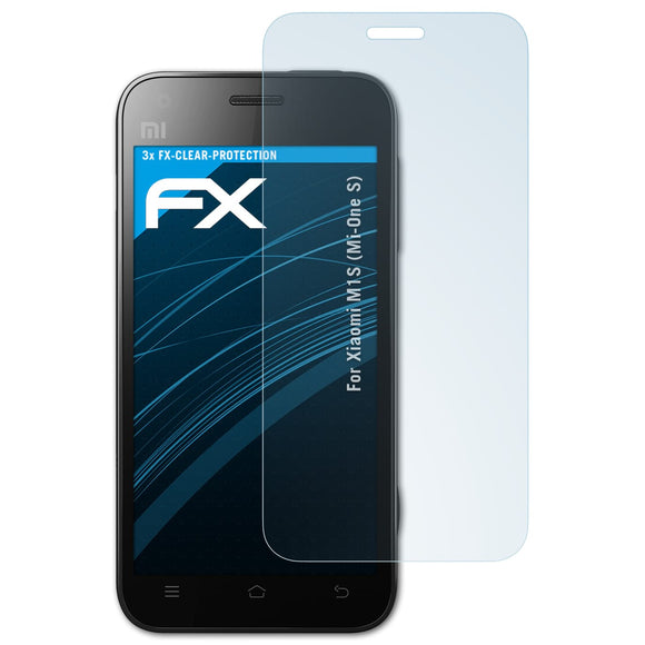 atFoliX FX-Clear Schutzfolie für Xiaomi M1S (Mi-One S)