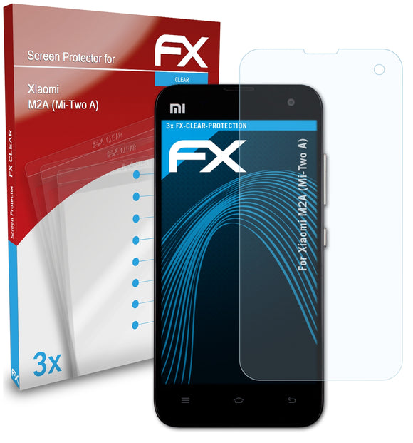 atFoliX FX-Clear Schutzfolie für Xiaomi M2A (Mi-Two A)