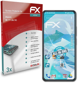 atFoliX FX-ActiFleX Displayschutzfolie für Xiaomi Mi 11 Lite 5G