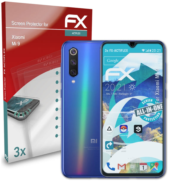 atFoliX FX-ActiFleX Displayschutzfolie für Xiaomi Mi 9
