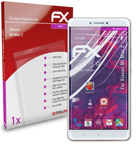 atFoliX FX-Hybrid-Glass Panzerglasfolie für Xiaomi Mi Max 2