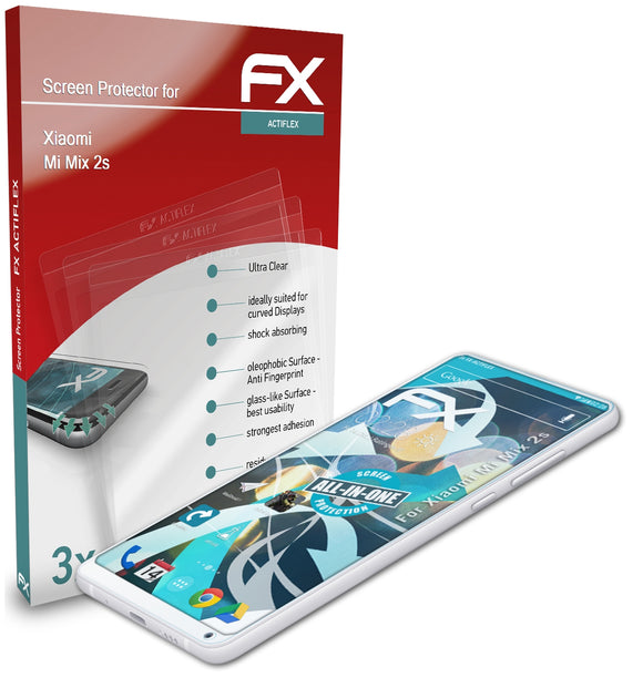 atFoliX FX-ActiFleX Displayschutzfolie für Xiaomi Mi Mix 2s