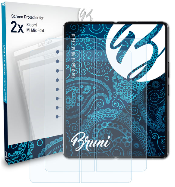Bruni Basics-Clear Displayschutzfolie für Xiaomi Mi Mix Fold
