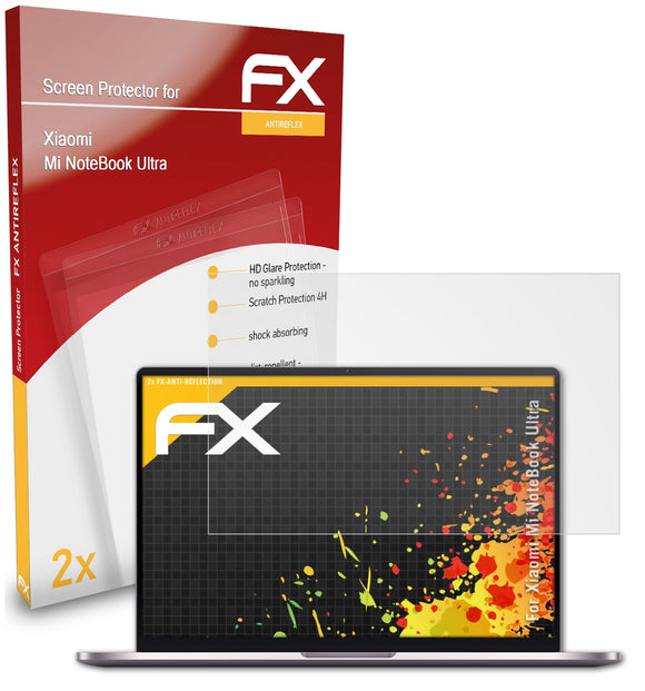 atFoliX FX-Antireflex Displayschutzfolie für Xiaomi Mi NoteBook Ultra
