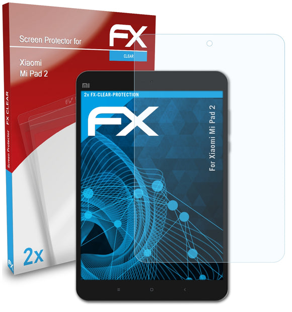 atFoliX FX-Clear Schutzfolie für Xiaomi Mi Pad 2