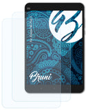 Schutzfolie Bruni kompatibel mit Xiaomi Mi Pad 3, glasklare (2X)