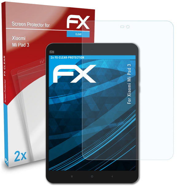 atFoliX FX-Clear Schutzfolie für Xiaomi Mi Pad 3