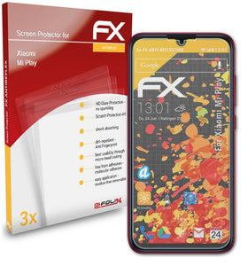 atFoliX FX-Antireflex Displayschutzfolie für Xiaomi Mi Play