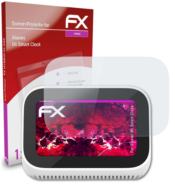 atFoliX FX-Hybrid-Glass Panzerglasfolie für Xiaomi Mi Smart Clock