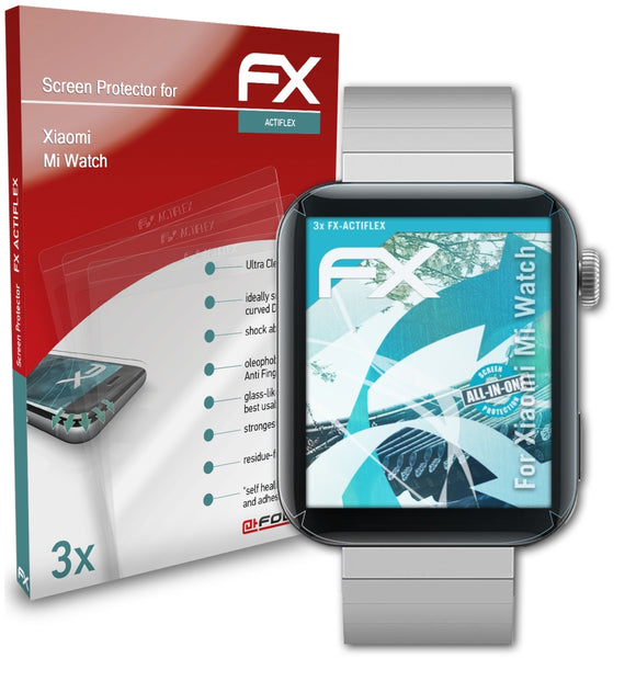 atFoliX FX-ActiFleX Displayschutzfolie für Xiaomi Mi Watch