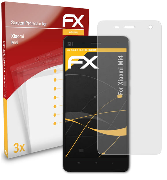 atFoliX FX-Antireflex Displayschutzfolie für Xiaomi Mi4