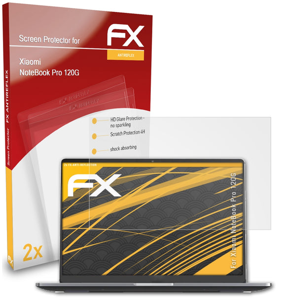 atFoliX FX-Antireflex Displayschutzfolie für Xiaomi NoteBook Pro (120G)