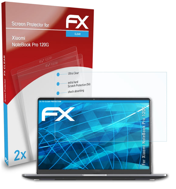 atFoliX FX-Clear Schutzfolie für Xiaomi NoteBook Pro (120G)
