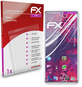 atFoliX FX-Hybrid-Glass Panzerglasfolie für Xiaomi Poco F5 Pro