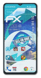Schutzfolie atFoliX passend für Xiaomi Poco M4 5G, ultraklare und flexible FX (3X)