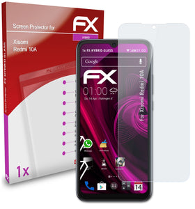atFoliX FX-Hybrid-Glass Panzerglasfolie für Xiaomi Redmi 10A
