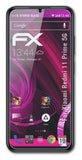 Glasfolie atFoliX kompatibel mit Xiaomi Redmi 11 Prime 5G, 9H Hybrid-Glass FX