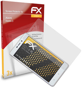 atFoliX FX-Antireflex Displayschutzfolie für Xiaomi Redmi 3