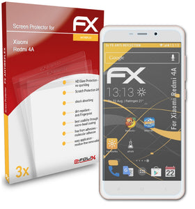 atFoliX FX-Antireflex Displayschutzfolie für Xiaomi Redmi 4A