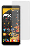 Panzerfolie atFoliX kompatibel mit Xiaomi Redmi 6, entspiegelnde und stoßdämpfende FX (3X)