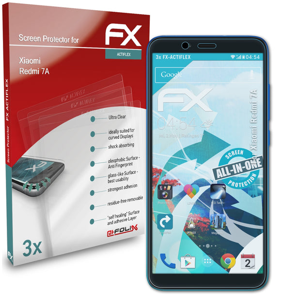 atFoliX FX-ActiFleX Displayschutzfolie für Xiaomi Redmi 7A