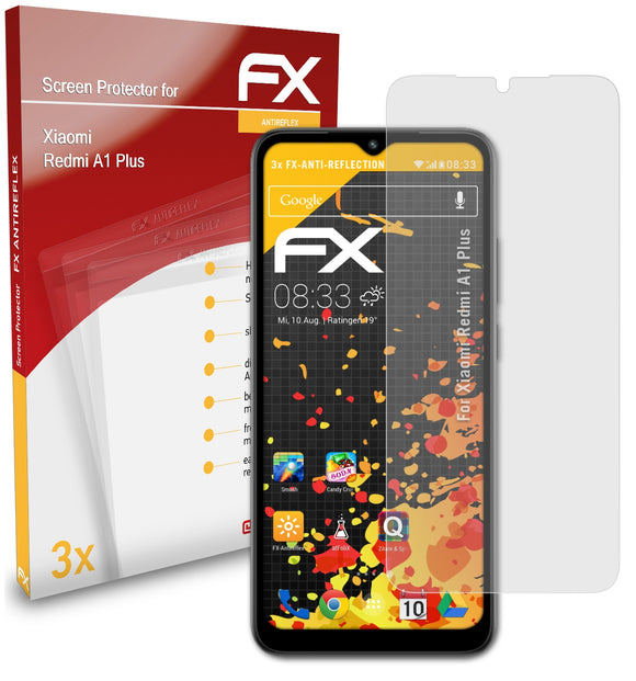 atFoliX FX-Antireflex Displayschutzfolie für Xiaomi Redmi A1 Plus