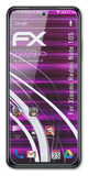 Glasfolie atFoliX kompatibel mit Xiaomi Redmi Note 10S, 9H Hybrid-Glass FX