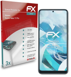 atFoliX FX-ActiFleX Displayschutzfolie für Xiaomi Redmi Note 11 Pro