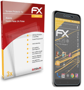atFoliX FX-Antireflex Displayschutzfolie für Xiaomi Redmi Note 5A Prime