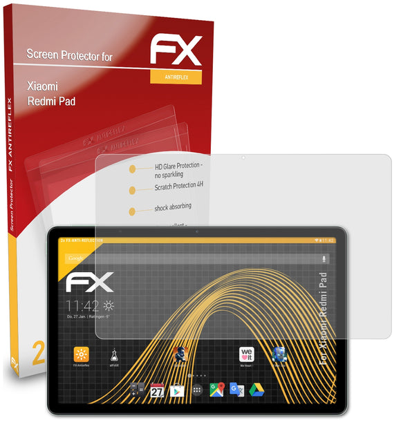 atFoliX FX-Antireflex Displayschutzfolie für Xiaomi Redmi Pad