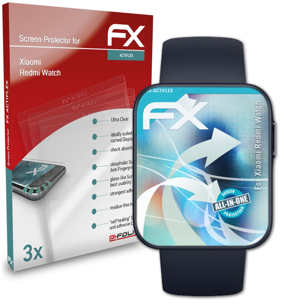 atFoliX FX-ActiFleX Displayschutzfolie für Xiaomi Redmi Watch