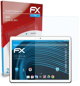atFoliX FX-Clear Schutzfolie für XIDO X110 3G 2017
