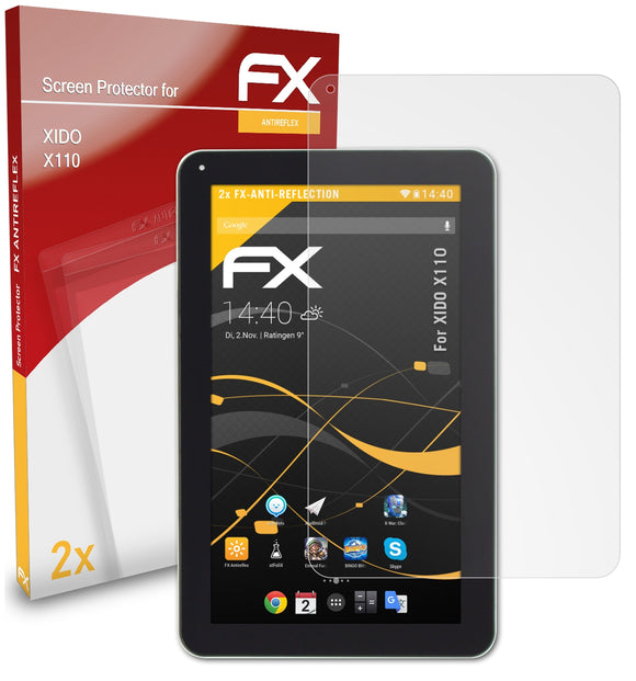 atFoliX FX-Antireflex Displayschutzfolie für XIDO X110