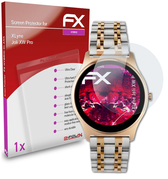 atFoliX FX-Hybrid-Glass Panzerglasfolie für XLyne Joli XW Pro