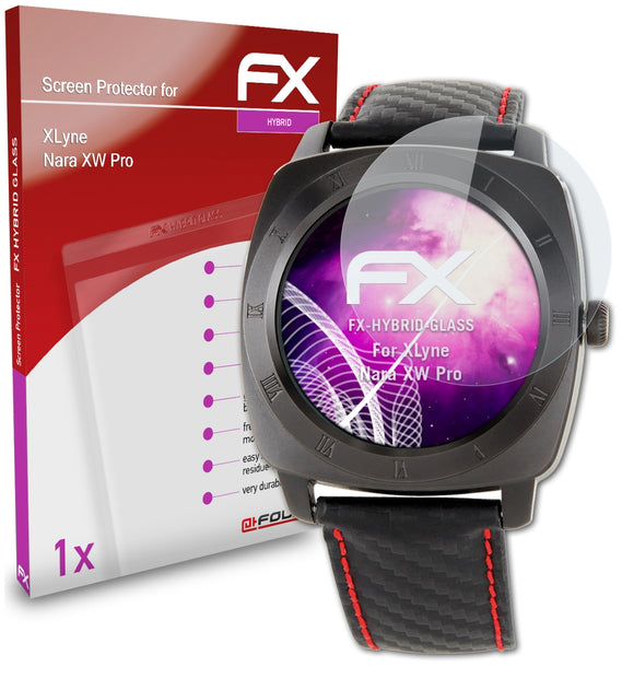 atFoliX FX-Hybrid-Glass Panzerglasfolie für XLyne Nara XW Pro