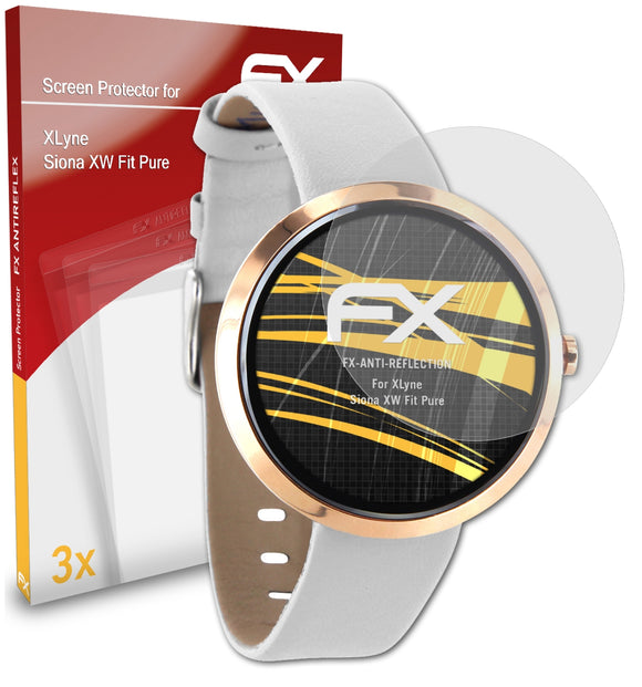 atFoliX FX-Antireflex Displayschutzfolie für XLyne Siona XW Fit Pure
