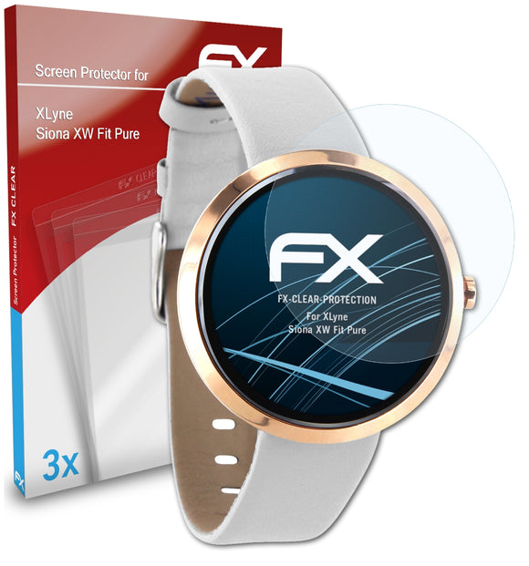 atFoliX FX-Clear Schutzfolie für XLyne Siona XW Fit Pure