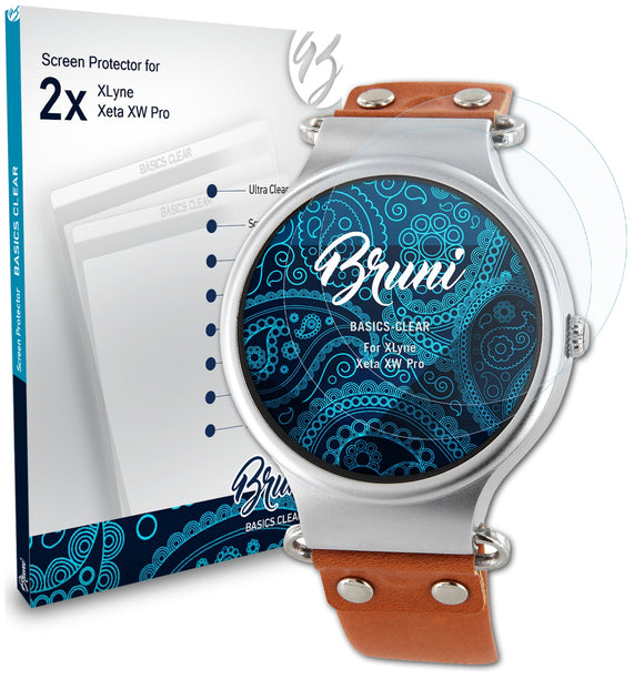 Bruni Basics-Clear Displayschutzfolie für XLyne Xeta XW Pro