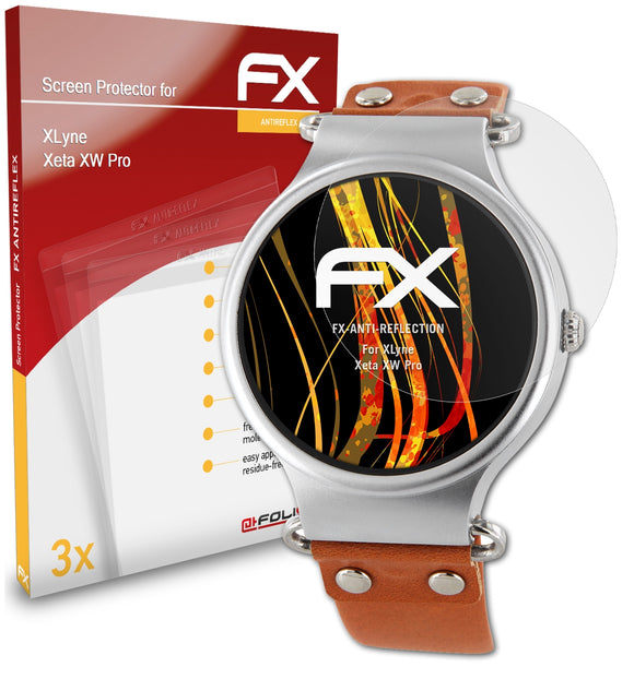 atFoliX FX-Antireflex Displayschutzfolie für XLyne Xeta XW Pro