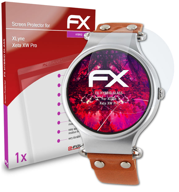 atFoliX FX-Hybrid-Glass Panzerglasfolie für XLyne Xeta XW Pro