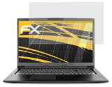 Panzerfolie atFoliX kompatibel mit XMG Core 17, entspiegelnde und stoßdämpfende FX (2X)