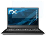 Schutzfolie atFoliX kompatibel mit XMG Focus 15, ultraklare FX (2X)