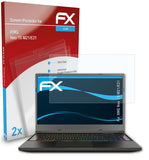 atFoliX FX-Clear Schutzfolie für XMG Neo 15 (M21/E21)