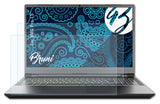 Schutzfolie Bruni kompatibel mit XMG Pro 15, glasklare (2X)